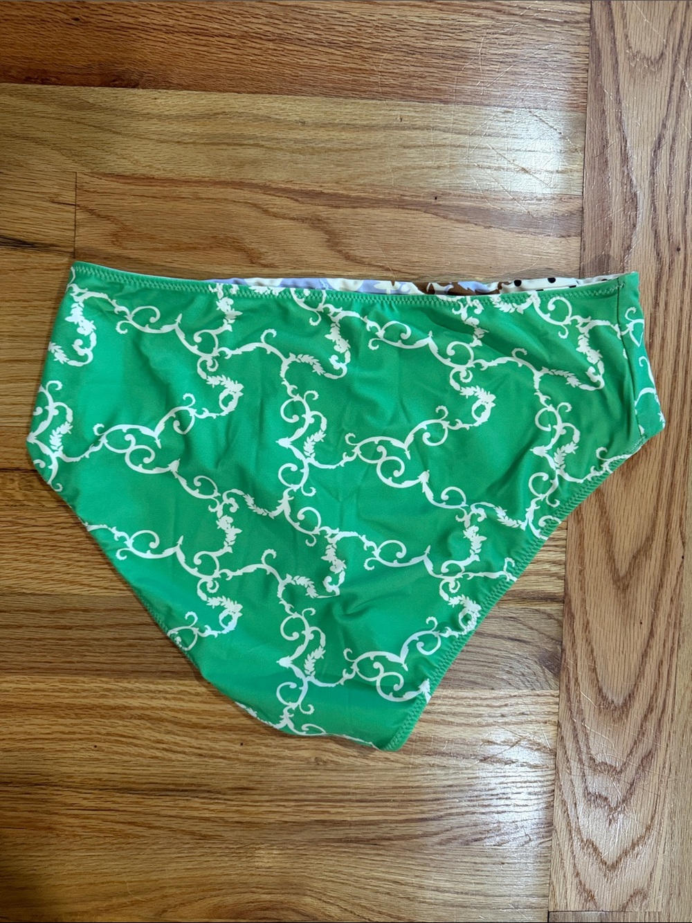 Women’s  high waist bikini Bottoms - Mixed Print Large - Picture 3 of 4